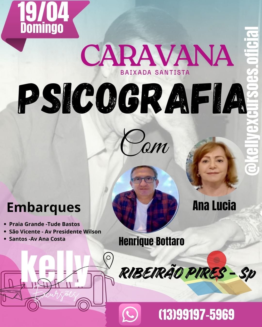 CARAVANA KELLY- PRAIA GRANDE- SÃO VICENTE E SANTOS